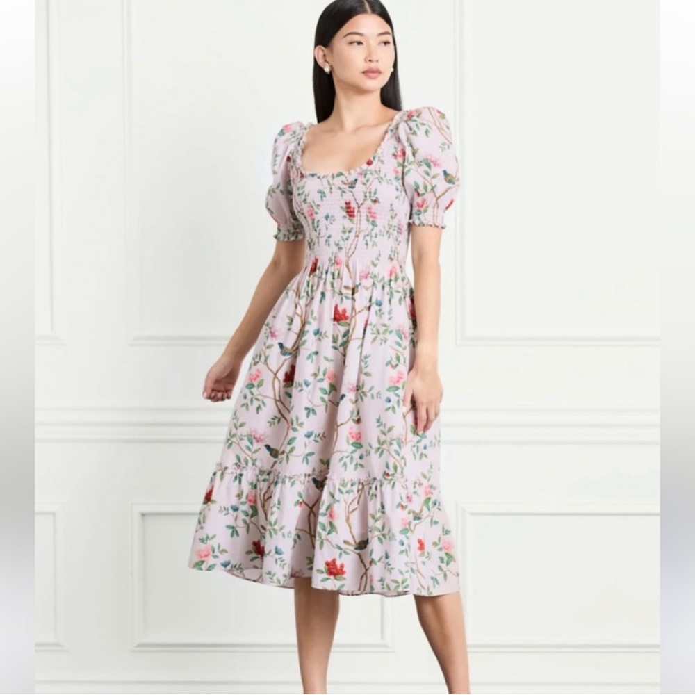 Hill House x Diane Hill Limited Edition Chinoiserie Louisa Dress